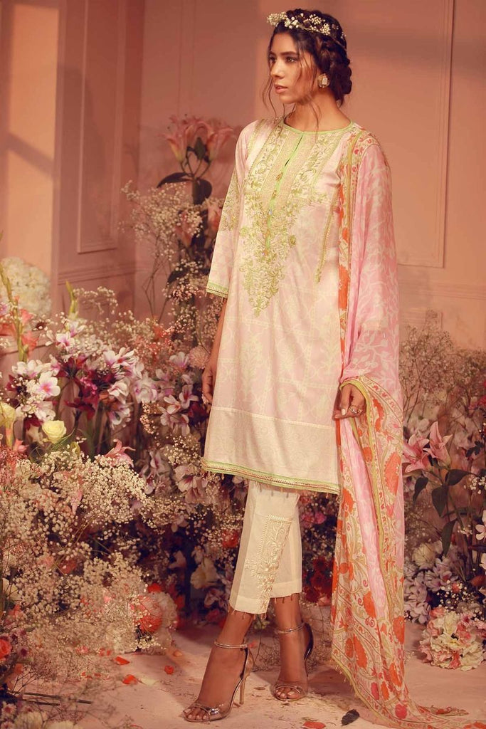 Khaadi Summer Lawn Collection 2018 Vol-2 – K18202 Pink