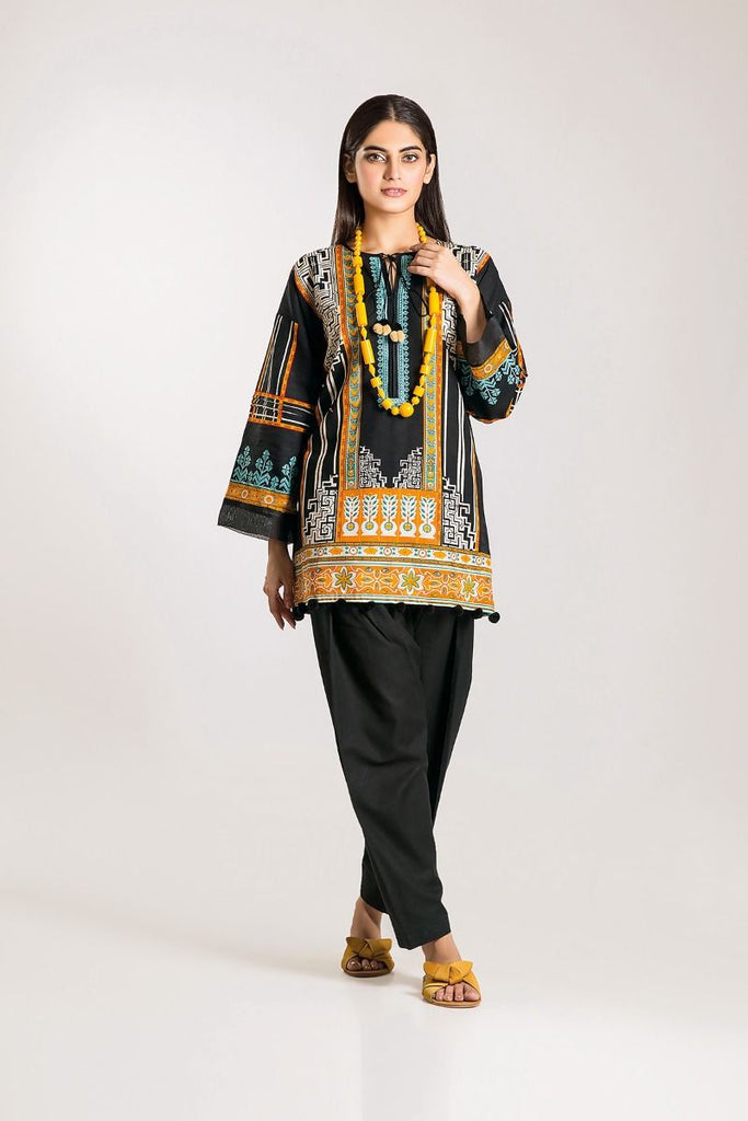 Khaadi Winter Vibe Collection 2019 – KI19501 Black 2Pc