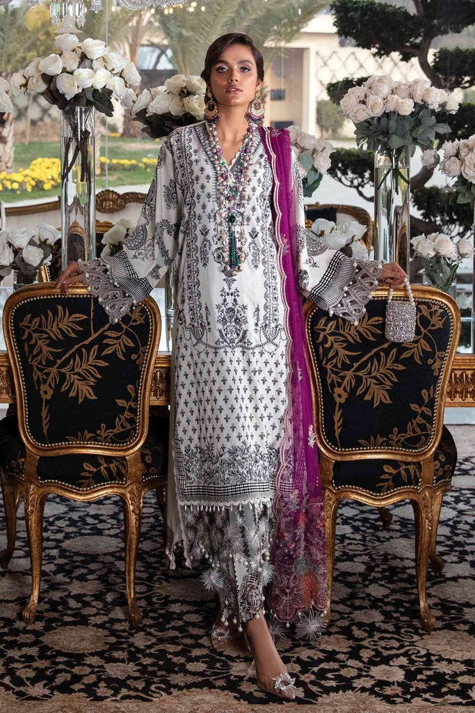 Sana Safinaz Luxury Lawn Collection 2021 – 09B-CJ