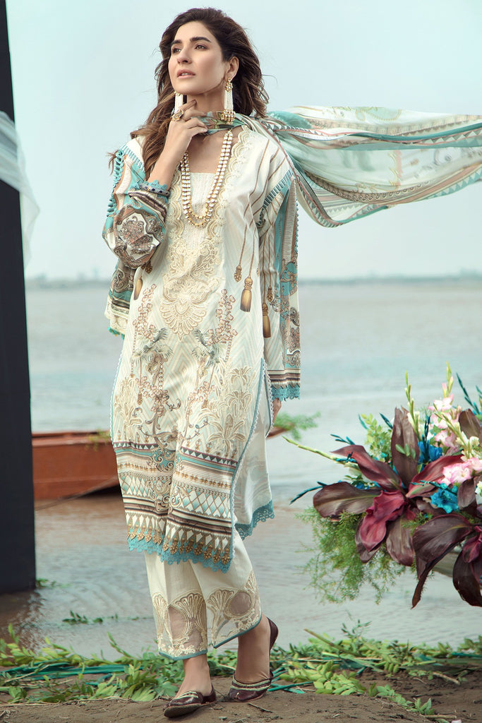 Firdous Grandeur Luxury Lawn Collection 2020 – LL-19522