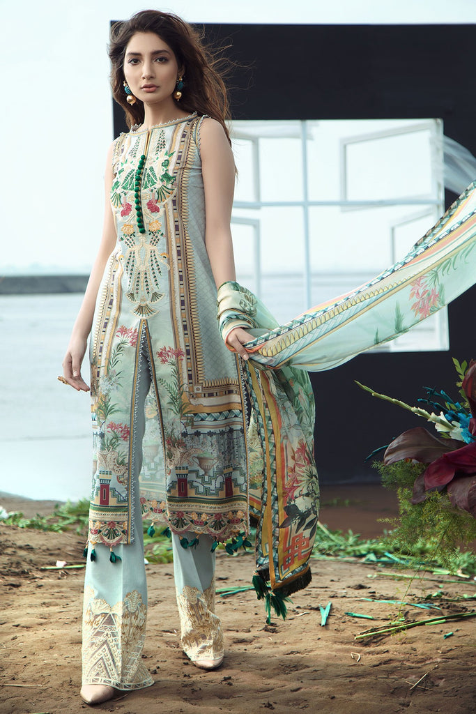 Firdous Grandeur Luxury Lawn Collection 2020 – LL-19532