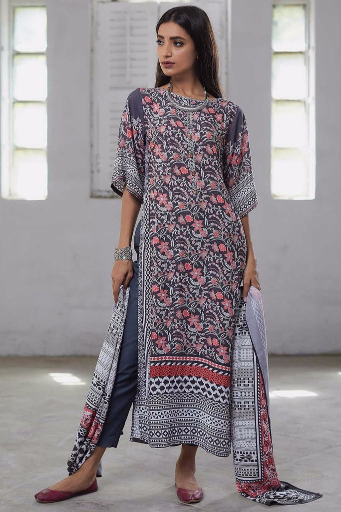 Khaadi Winter Tales Vol-2 – LL17603 Grey 2Pc