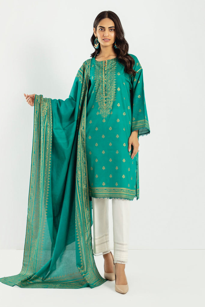 Khaadi Everyday Essentials 2 Piece Suit – LLA22244 Green