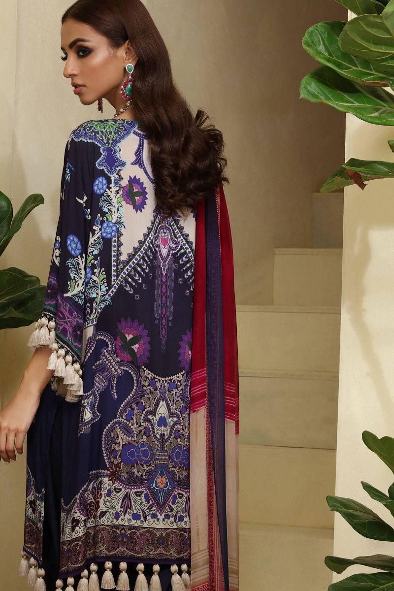 Sana Safinaz Muzlin Winter Collection – 4A – YourLibaas