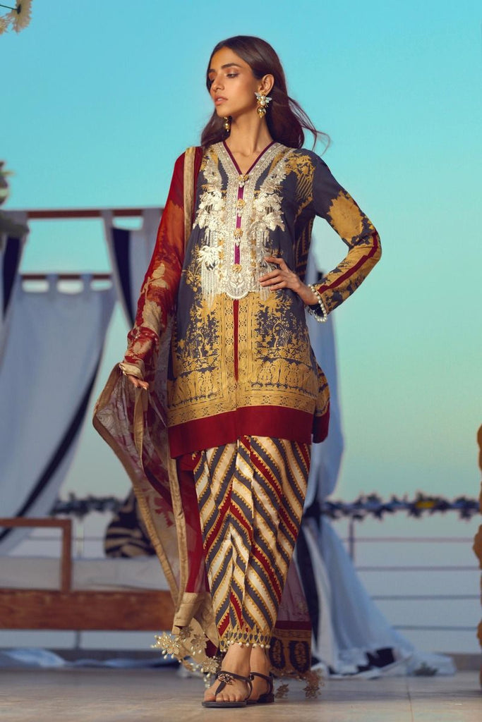 Sana Safinaz Muzlin Lawn Collection 2020 – 12B-Ci