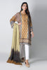 Khaadi Spring Collection 2021 – 2PC Suit · Embroidered Kameez Dupatta · M21101 Yellow