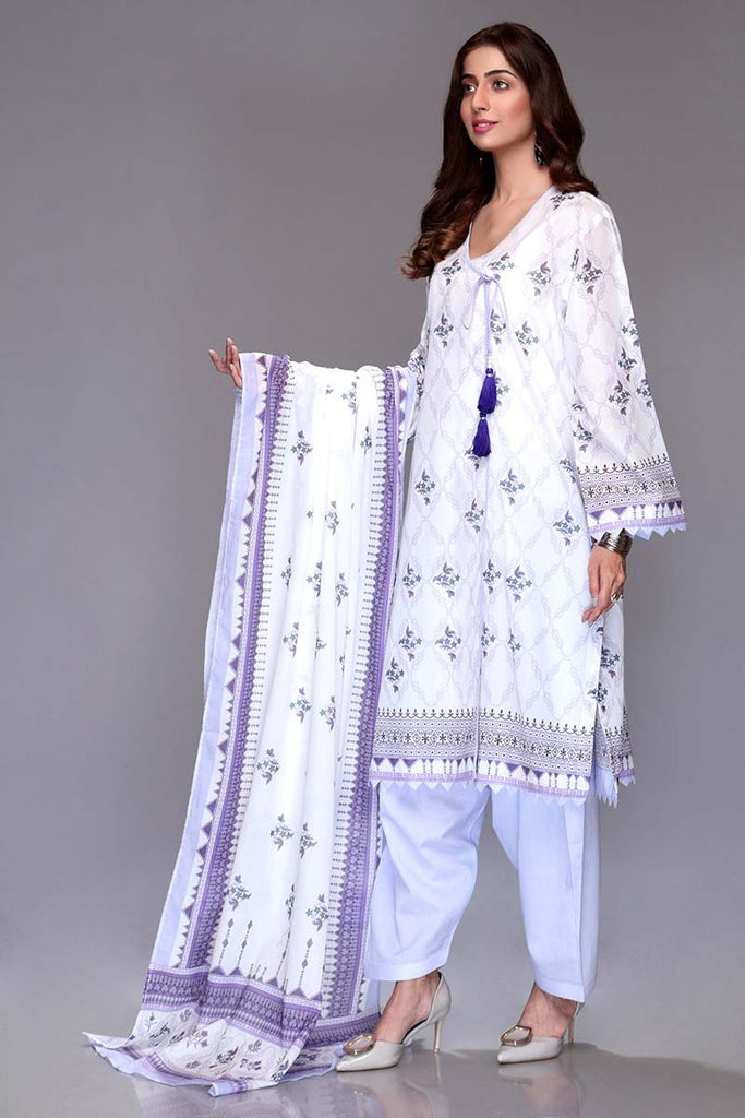 Gul Ahmed Summer 2020 – Mother's Collection – 3PC Lawn Suit CL-668 B