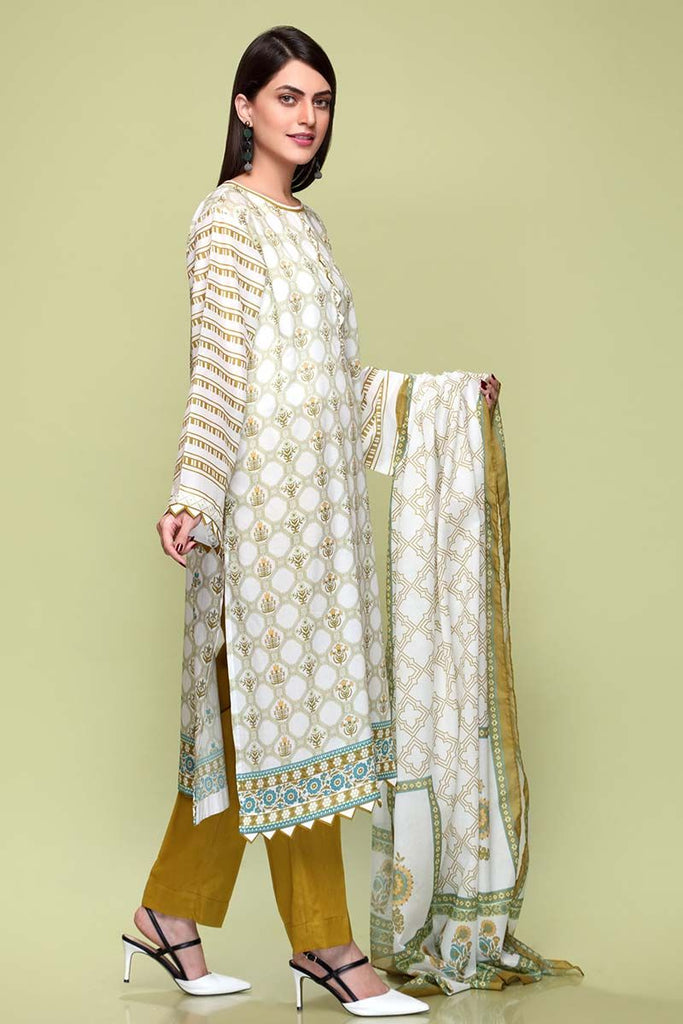 Gul Ahmed Summer 2020 – Mother's Collection – 3PC Lawn Suit CL-664 B