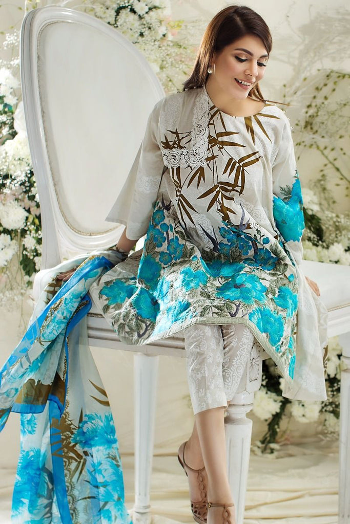 Sana Safinaz Spring/Summer Lawn Collection 2017 – 08B