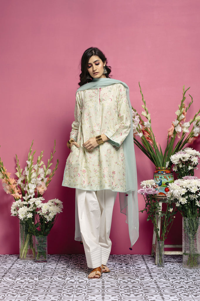 Zara Shahjahan Spring/Summer Lawn Collection 2018 – Punjab Vol.3 - 1144