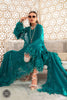 MARIA.B Luxury Chiffon Collection – MPC-22-203-Deep and Sea Green