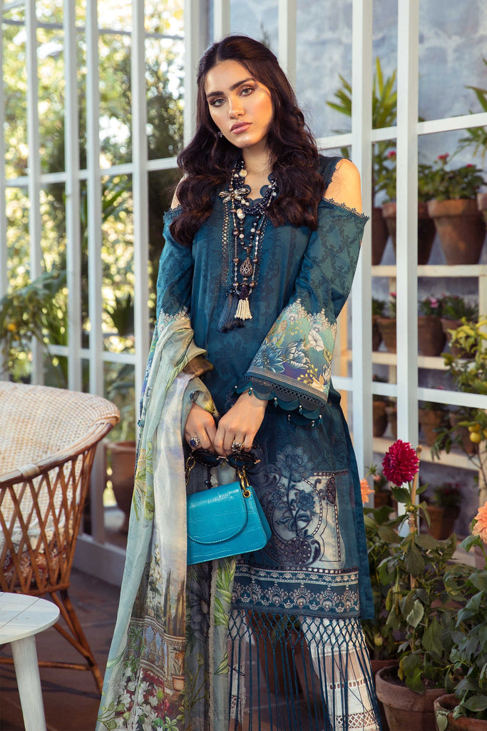 MARIA.B MPrints Spring/Summer Lawn Collection 2021 – MPT-1003-B ...