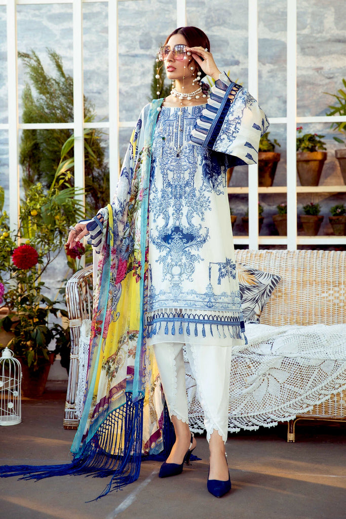 MARIA.B MPrints Spring/Summer Lawn Collection 2021 – MPT-1007-B