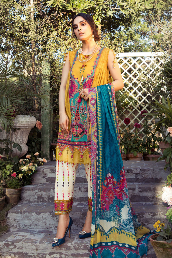 MARIA.B MPrints Spring/Summer Lawn Collection 2021 – MPT-1008-A