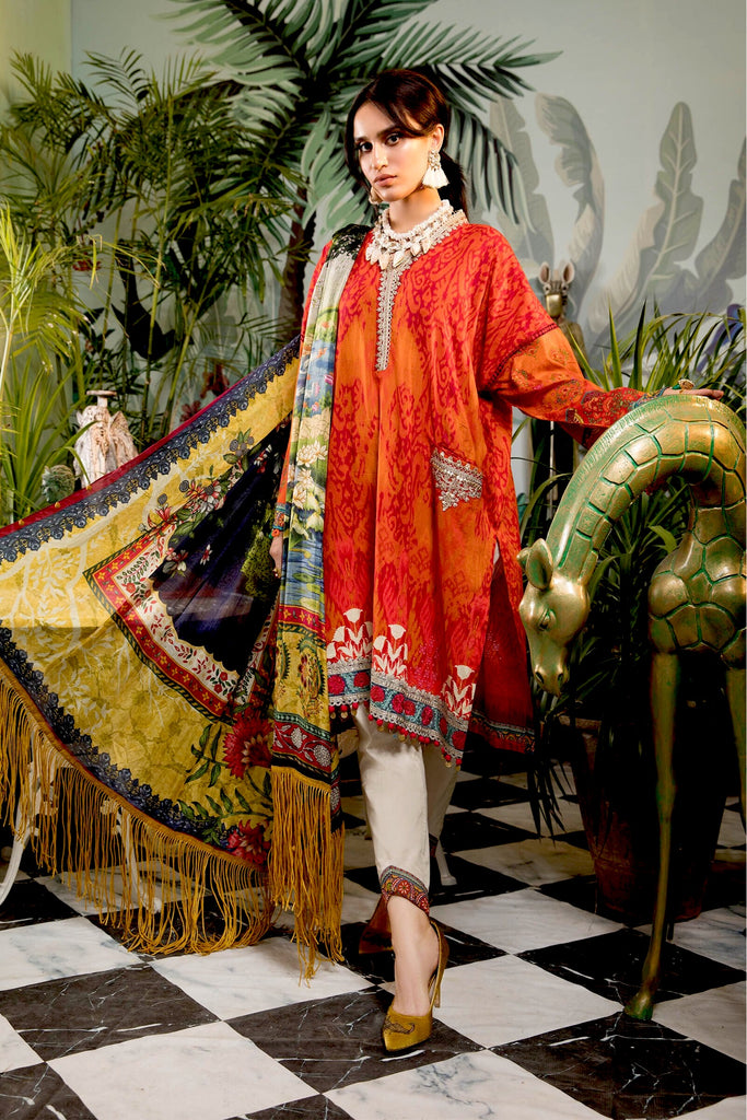 MARIA.B MPrints Eid Lawn Collection 2021 – MPT-1104-B