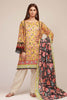 Khaadi The Tale of Spring Lawn Collection 2019 – MR19104 Yellow 2Pc