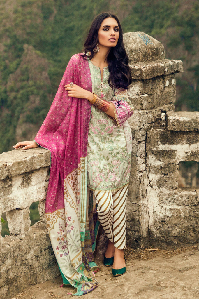 Zara Shahjahan Lawn Collection 2017 – Mughal Garden