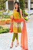 Motifz Embroidered Lawn Collection '15 Vol 2 – Olive Green 1007 - YourLibaas
 - 2