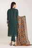 Khaadi Winter Escape Collection 2019 – NKB19506-Green-3Pc