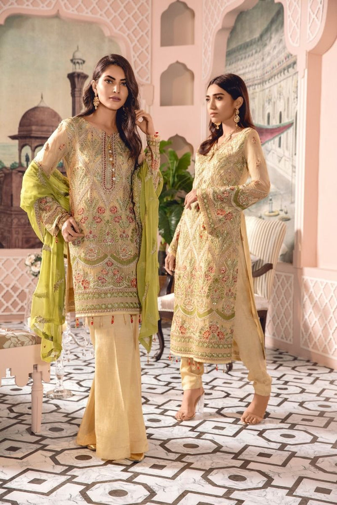 Freesia by Maryum N Maria Chiffon Collection 2019 – Limonium (FE-04)