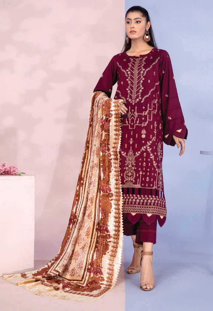 Lala Brocade Exclusive Palachi Winter Collection D-09