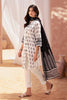 Gul Ahmed Monochrome Black & White – 3PC Unstitched Printed Lawn Suit B-32028