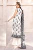 Gul Ahmed Monochrome Black & White – 3PC Unstitched Printed Lawn Suit B-32026