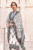 Gul Ahmed Monochrome Black & White – 3PC Unstitched Printed Lawn Suit B-32026