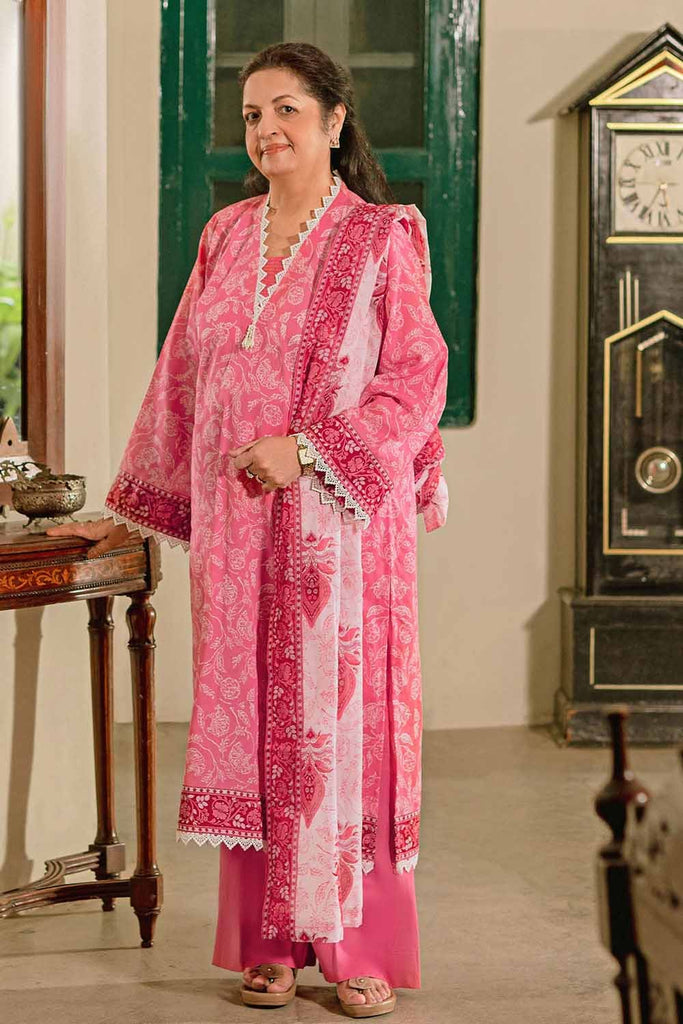 Gul Ahmed Summer 2023 - Tribute Collection – 3PC Printed Lawn Suit CL-32076 A