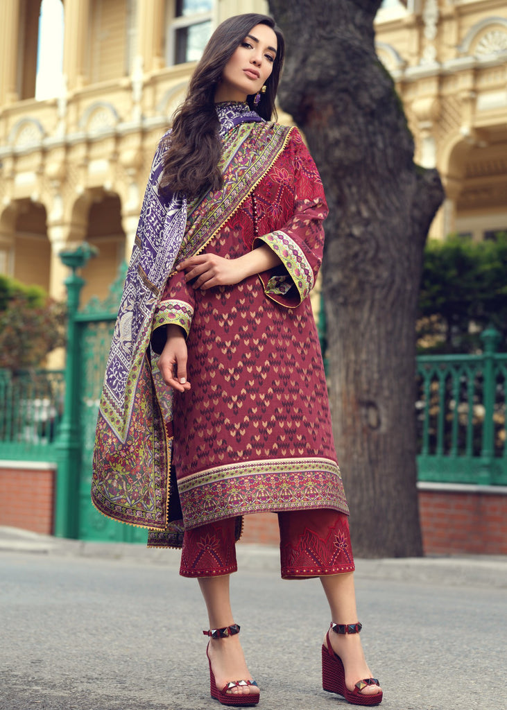 Tena Durrani Luxury Lawn Collection 2019 – Marjan (B)