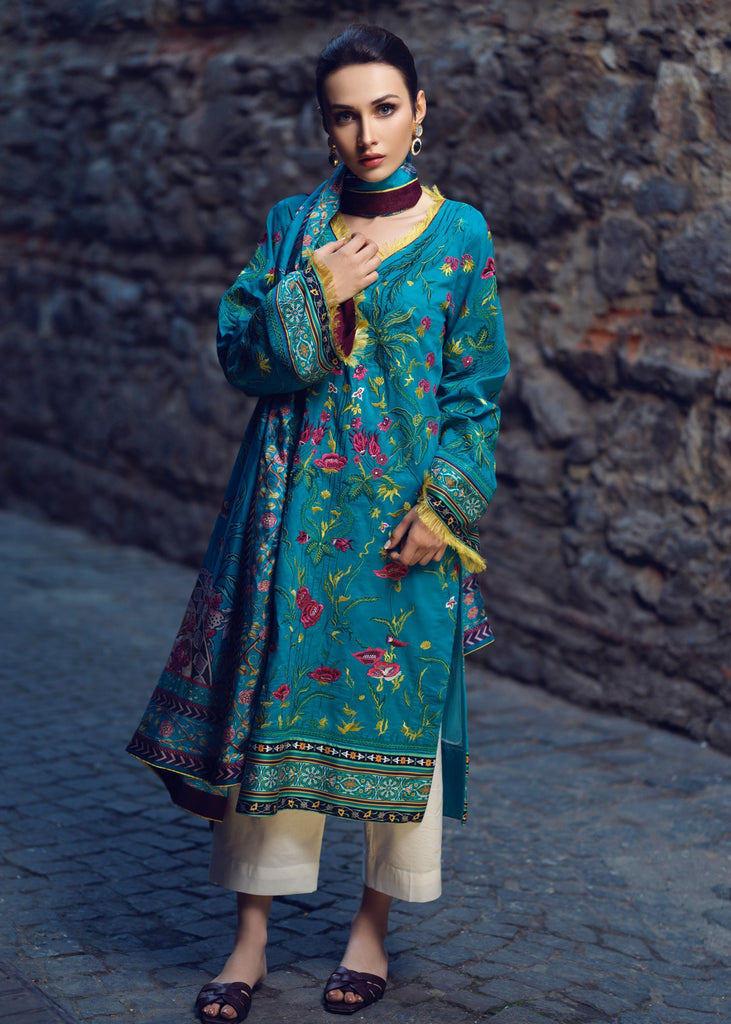 Tena Durrani Luxury Lawn Collection 2019 – Fleur De Lis