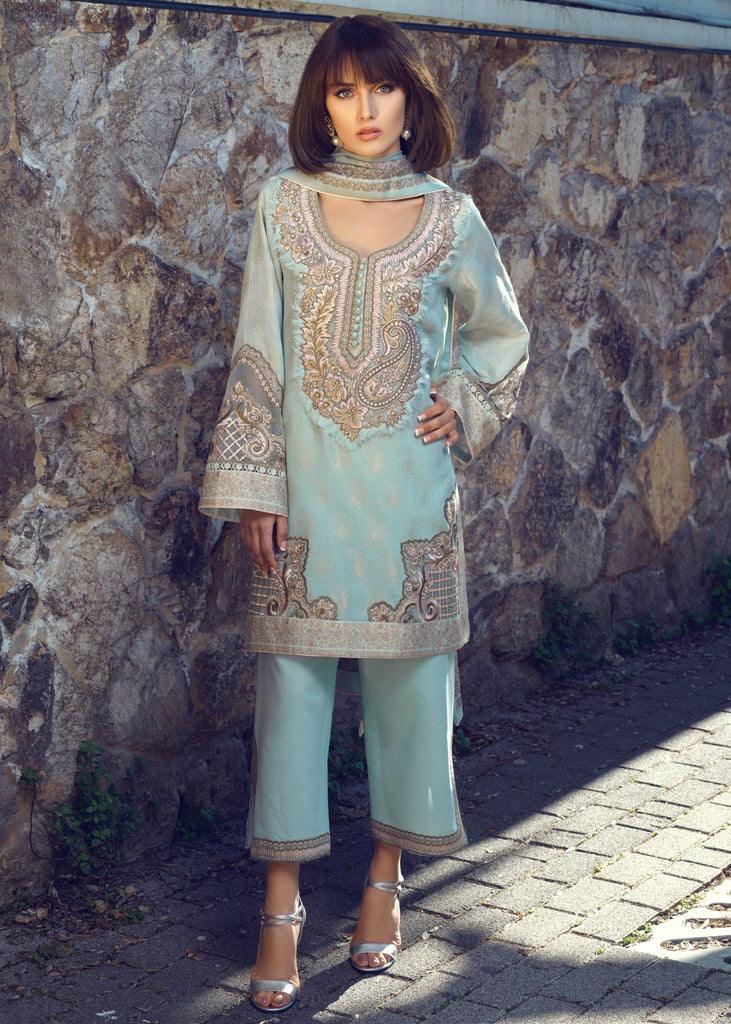 Tena Durrani Luxury Lawn Collection 2019 – Nisanur(B)