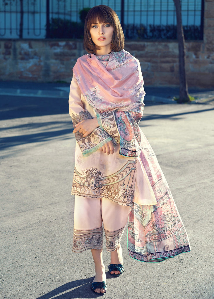 Tena Durrani Luxury Lawn Collection 2019 – Matreshka (B)