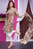 Gul Ahmed Summer Essential Collection 2018 – Brown 2 Pc Embroidered Lawn TL-102 A