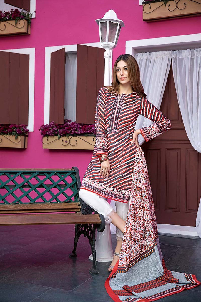 Gul Ahmed Summer Essential Collection 2018 – Multi 2 Pc Printed Lawn TL-110 A