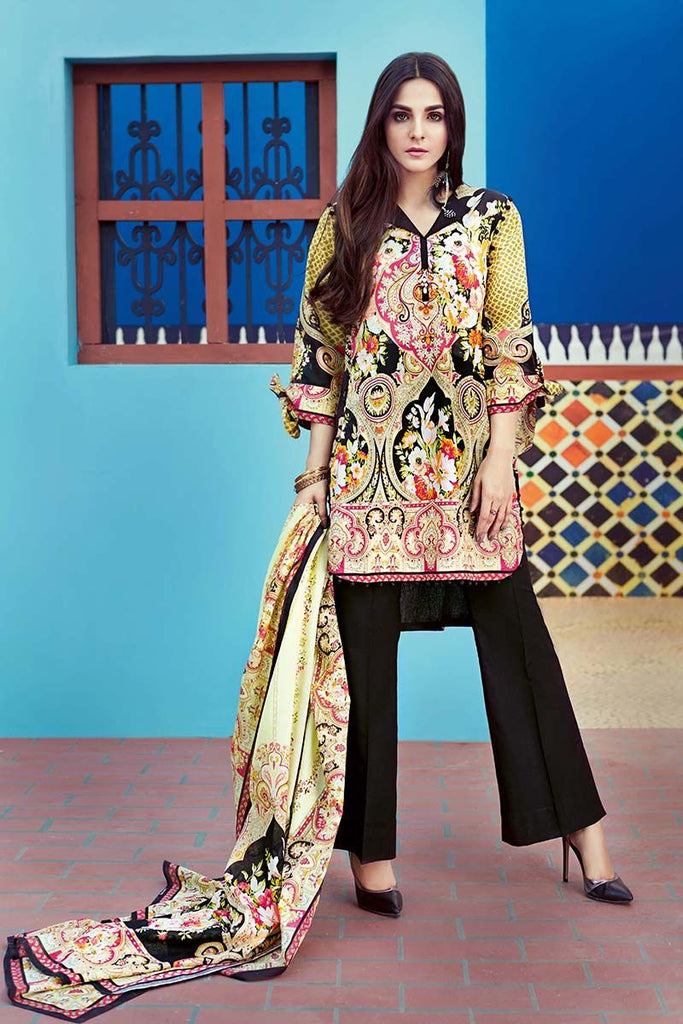 Gul Ahmed Summer Essential Collection 2018 – Multi 2 Pc Printed Lawn TL-112 B