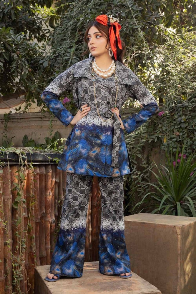 Gul Ahmed Summer Essential 2024 – 2PC Printed Lawn Suit TL-42020