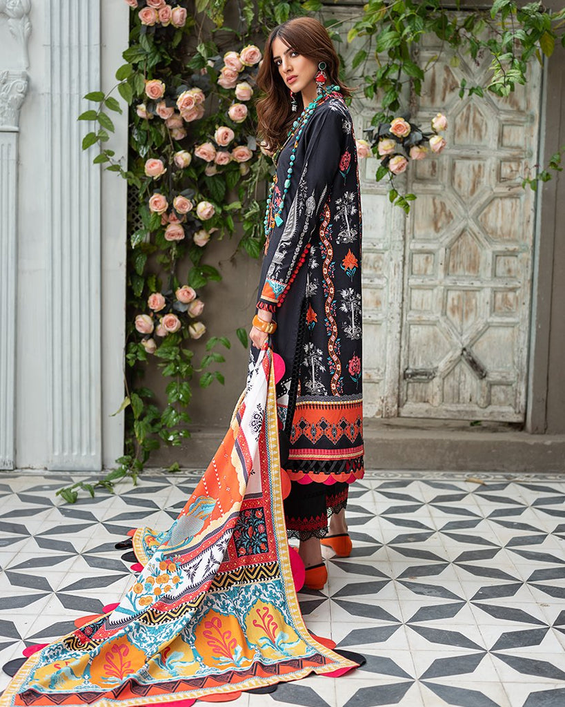 Zaha by Khadijah Shah – Spring/Summer Lawn Collection 2020 – CARMEL (ZL-13)