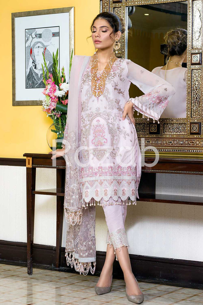 Razab Luxury Chiffon Collection 2019 – THR 1104 LIGHT HAZE