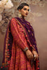 Gul Ahmed Maharani Muse – 3PC Embroidered Gold and Lacquer Printed Lawn Suit with Cotton Net Dupatta CN-32024