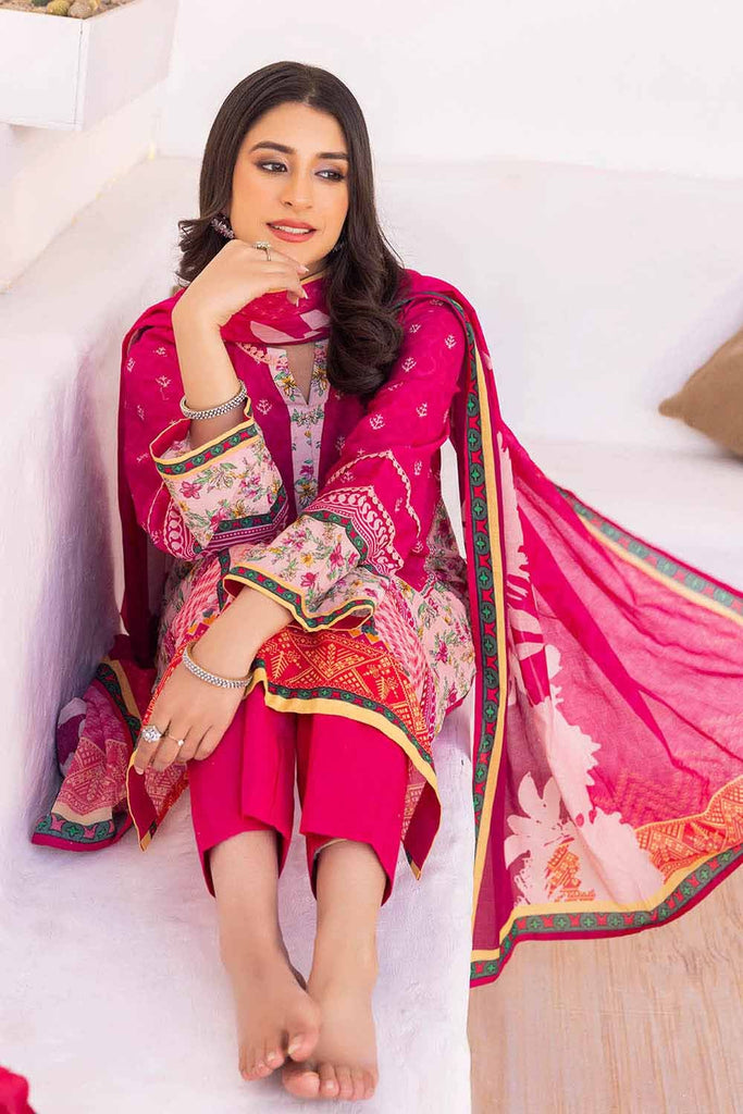 Gul Ahmed – 3PC Lawn Printed Suit CL-32432