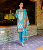 Zellbury Winter Collection  2023 – Embroidered Shirt Dupatta - Green - Viscose Suit - 0157 - WUW21E20157