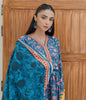 Zellbury Winter Collection  2023 – Shirt Shalwar Dupatta - Blue - Cotail Suit - 0740 - WUW23X30740