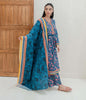 Zellbury Winter Collection  2023 – Shirt Shalwar Dupatta - Blue - Cotail Suit - 0740 - WUW23X30740