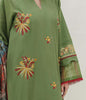 Zellbury Winter Collection  2023 – Embroidered Shirt Shalwar Dupatta - Green - Cambric Suit - 0698 - WUW23E30698