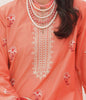 Zellbury Luxury Collection – Embroidered Shirt Shalwar Dupatta - Pink - Lawn Suit WULC22E30365