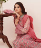 Zellbury Luxury Collection – Embroidered Shirt Shalwar Dupatta - Pink - Lawn Suit WULC22E30367