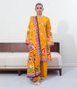 Zellbury Intermix Collection – Shirt Dupatta - Orange - Cambric Suit-0604 - WUC23X20604