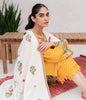 Zellbury Winter Collection  2023 – Embroidered Shirt Shalwar Shawl - Golden Yellow - Khaddar Suit - 0088 - WUW22E30088