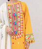 Zellbury Winter Collection  2023 – Embroidered Shirt Shalwar Shawl - Golden Yellow - Khaddar Suit - 0088 - WUW22E30088